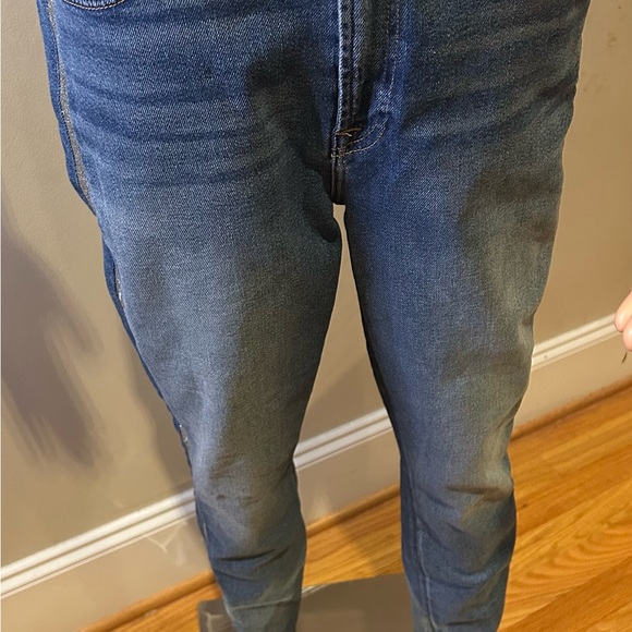 Blue Jeans with Metallic Stripe - Picture 5 of 6